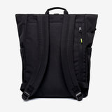 Mochila Lars Roll Black Lime Vandra